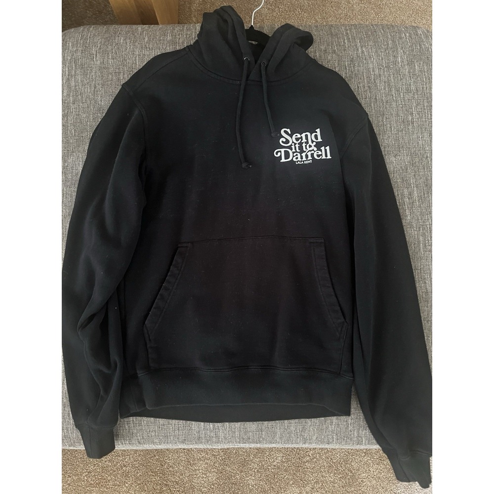 Lala Kent Send It to Darrell Black Pullover Hoodie Size Small Unisex